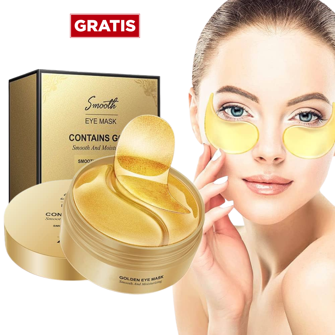 Očná maska s obsahom 24K zlata a kolagénu